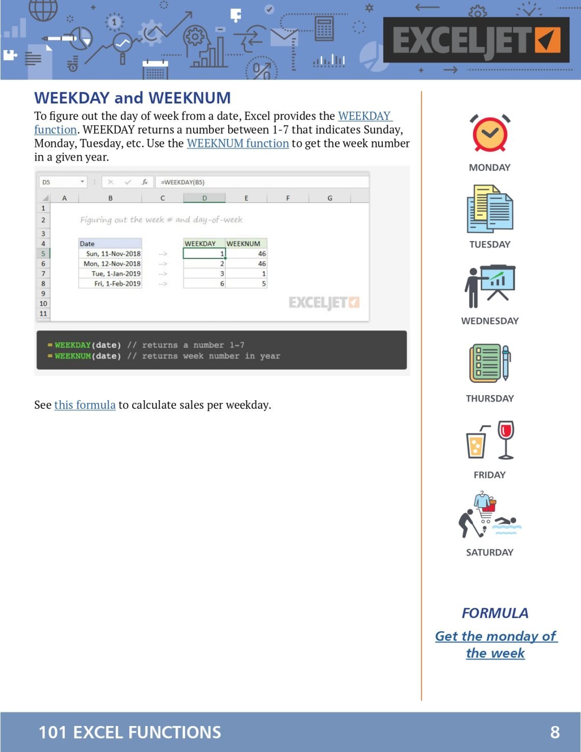 101 Excel Functions You Should Know PDF - Connect 4 Techs