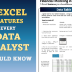5 Excel Features Every Data Analyst Should Know PDF