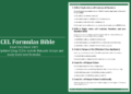 EXCEL Formulas Bible PDF - Connect 4 Techs Data Analysis by MS Excel PDF