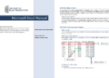 Microsoft Excel Manual PDF