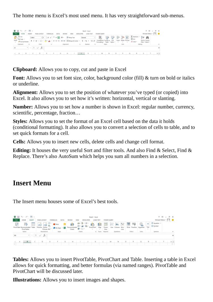 Microsoft Excel and Business Data Analysis PDF - Connect 4 Techs