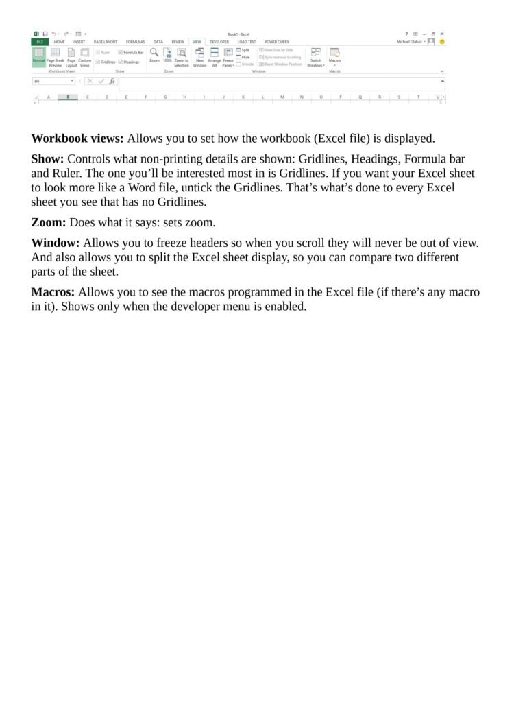 Microsoft Excel and Business Data Analysis PDF - Connect 4 Techs