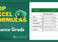 Top Excel Formulas for Finance Grads PDF