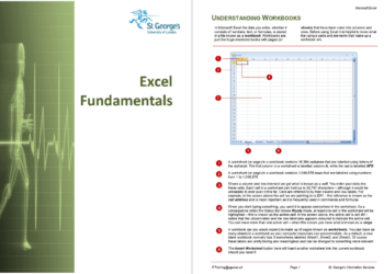 Excel Fundamentals PDF: Your Guide to Mastering Essential Excel Skills