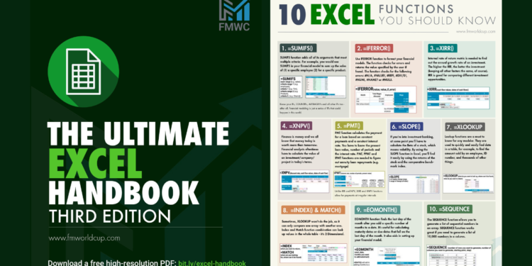 The Ultimate Excel Handbook v3 PDF - Connect 4 Techs The Ultimate Excel Handbook v3 PDF