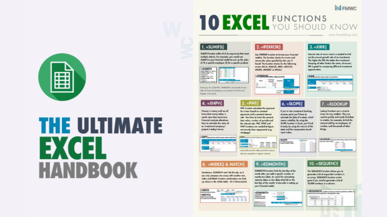 The Ultimate Excel Handbook PDF