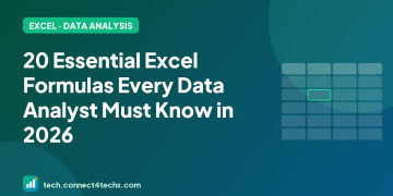 20 Essential Excel Formulas Every Data Analyst Must Know in 2026